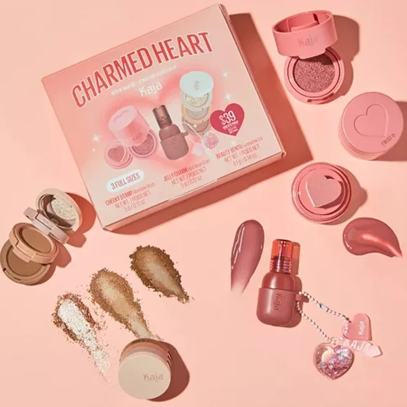 Sephora Charmed Heart Collection By Kaja New In Box - Picture 3 of 7